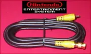 12Ft GOLD HQ RCA Cable & GOLD RF Coax TV Adapter for Nintendo NES System NEW