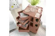 ArtissIn Storage Trolley Bedside Table 5 Tier Cart Boby Replica Pink