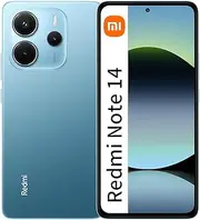 Xiaomi Redmi Note 14 8GB + 256GB Global Edition Smartphone 6.67 Inch AMOLED Screen 120Hz 50MP 5110mAh 45W Fast Charge Blue
