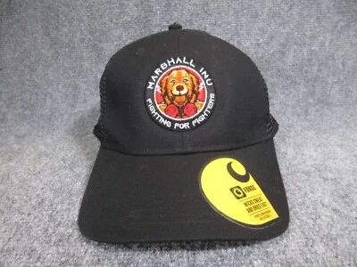 Carhartt Hat Cap Snap Back Black Force Wicking Trucker Hat Mens Marbhall NEW