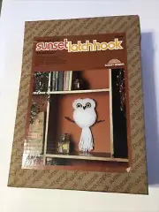 Sunser latchhook “Snowy Owlet kit # 8440 1979
