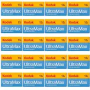 20 Rolls Kodak UltraMax 400 36 Exposure 35mm Color Negative Film