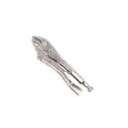 SP Tools 250mm Locking Pliers Curved Jaw - Heavy Duty Knurled Adjuster Nut