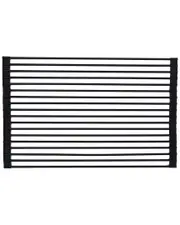 True & Tidy Black Roll-Up Drying Rack