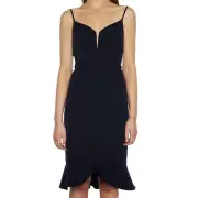 Bardot Kristen Tulip Drop Hem Dress Nordstrom Cocktail Party in Black