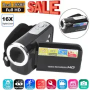 FHD 1080P 16MP 16X ZOOM Digital Video Camera DV Video Camcorder Recorder 2" LCD