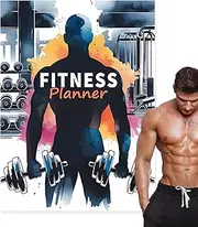 Fitness Journal | Gym Exercise Notebook - Workout Tracking Diary Journal for Women Men, Weekly Monthly Exercise Planning Log
