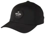 Rip Curl Boy's Routine Flexfit Hat - Black Marle - New