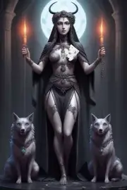 HAUNTED IMMORTAL GREEK GODDESS HECTATE HEKATATE MAGICK AND PROTECTION ☆SALE☆
