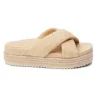 BEACH by Matisse Hali Espadrille Platform Womens Beige Casual Sandals HALI-955