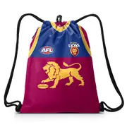 AFL Brisbane Lions Drawstring Bag