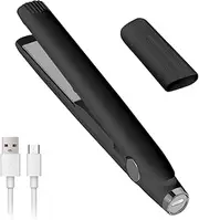 Mini Straightener Wireless 2-in-1 Mini Curling Iron and Straightener Hair Straightener Wireless Straightener Curling and Straightening Hair Straightener and Curling Iron with USB-C Charging for All