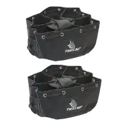 Fastcap 80589 6 Pocket FLEX Organizer Screw Bag, 2-Pack