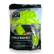 Chemical Guys Chenille Premium Scratch-Free Microfiber Wash Mitt MIC493 (1 Pack)