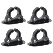 4 Pcs Oar Holder Clip Universal Kayak Paddle Clip for Kayaks Canoes Rowing Boats