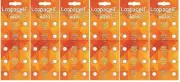60 AG10 LR1130 LR1131 389A 389 Loopacel 1.5 Volt Alkaline Button Cell Batteries