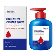 Seleniums Disulfide Shampoo Helps Control Oil Deep Moisture Refreshing Dandruff Control Hair Wash for Men Women B