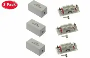 3x Cat.6 Junction Box Ethernet LAN Network Cable Joiner 110 & Krone Punch Down