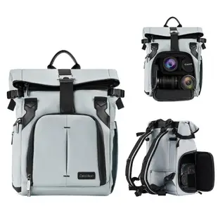 Cwatcun 相機包 相機揹帶 一包三用 托特包 單眼 攝影包 電腦包 鏡頭保護套 防水 佳能 尼康 索尼