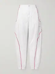 [Nike] Nike - + Jacquemus Nrg Striped Shell Tapered Track Pants - White - xx large xx large White