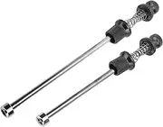 Theft Skewers Aluminum Alloy Road Quick Release Skewers Locking Security - Accessories (Black)