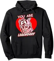 [Marvel] Valentine's Day Avengers Captain America Legendary Pullover Hoodie