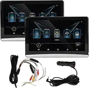 Car Display, 10.6in Touch Screen, Headrest Monitor, USB Interface, LED Colorful Light, Multilingual System