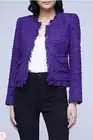 L'AGENCE Angelina Fringe Trim Blazer size 2