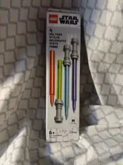 5 Boxes Of LEGO 52875A Star Wars Lightsaber Assorted Gel Pen Multipack. 5 boxes