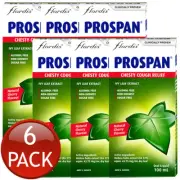 6 x Prospan Chesty Cough Relief Syrup Non Drowse Sugar Free Oral Liquid 100mL