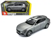 Maserati Levante Silver 1/24 Diecast by Bburago