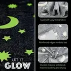 Kids Throw Blanket GLOW IN THE DARK Grey 50 x 60 Inches SUPER SOFT