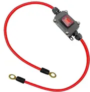 Rocker Toggle Switches, Car ON-of Toggle with Pre-soldered Wires, Waterproof Automotive ON Off Accessories for Vehicle, Motorcycle
