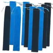10Pcs Flute Storage Bag Soprano Recorder Carrying Bag Drawstring Music