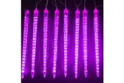 Christmas XMAS LED String Lights Meteor Shower Falling Rain Drop Icicle Snow