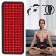 US Red Infrared Light Therapy Pad Mat Full Body Back Muscle Pain Relief Device