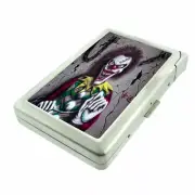 Evil Clowns D15 Cigarette Case with Built in Lighter Metal Wallet