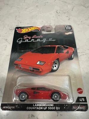 Hot Wheels Car Culture Jay Leno’s Garage Lamborghini Countach LP 5000 QV