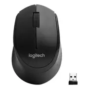 M330 Wireless Mouse Silent Mouse with 2.4GHz USB 1000DPI Optical Mouse for Office Home Using PC/Laptop Mouse Gamer