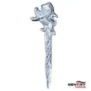 Highlander Men Rampant Mounted Sword Kilt Pin Traditional Scottish Kilt Brooch