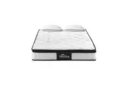 Bedra Queen Mattress 22CM Bonnell Spring with Pillows