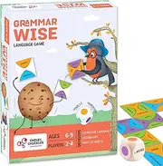Chalk and Chuckles Grammar Wise Educational Board Game for Kids Ages 5+, Learning & Education Toy, Card Game, Gifts for Boys, Girls for 6, 7, 8, 9 Years