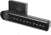 Smart Lock, Tuya Smart Door Lock Fingerprint Locks App Control Biometric Fingerprint Password Household Handle Lock Gateway,for Bedroom Hotel Office Apartment(Tuya ble Black) FANDIAO