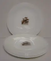 Anchor Hocking GAME BIRDS Dinner Plates GROUSE More Items Here SET OF FIVE