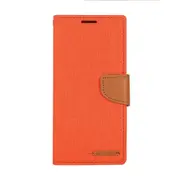 Goospery Canvas Diary for iPhone 14 Pro Max - Orange