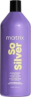Matrix Total Results Colour Obsessed So Silver Shampoo, Clear, 1 l (Pack of 1)