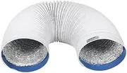 CAXUSD Flexible PVC Ventilation Pipe Extendable Hose for Dryer Vent Hoses Extension