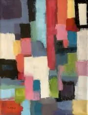 Original One Of A Kind, Abstract Acrylic Painting 11” X 14” Canvas