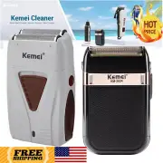 US Men's Electric Shaver Trimmer Razor Rechargeable Hair Beard Shaving Machine