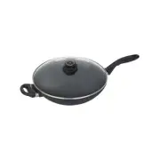 Swiss Diamond XD Induction Wok with Lid 32cm